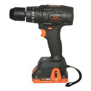 Taladro A Batería Con Percutor Lusqtoff Til80-9bk