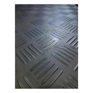 Caminero Alfombra Goma Piso Labrada Alto Tránsito Ancho 1.4m