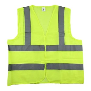 Chaleco Reflectivo Fluo Seguridad Vial Obras Vehiculos