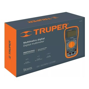 Tester Multimetro Digital Truper Mut-39 Profesional Indust.
