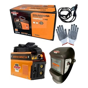 Soldadora Inverter Smarter Liviana Y Eficiente Con Mascara