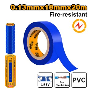 Set X 10 Cinta Aisladora Azul Ingco Hpet1010 - L N F