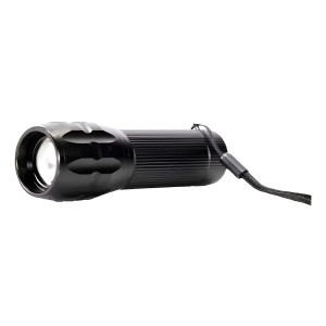 Linterna Cree Led A Pilas Con Zoom Telescópico Incluye Pila