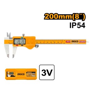 Calibre Digital 200mm 8 Ip54 Ingco Hdcd28200 - L N F