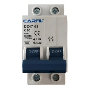 Interruptor Automático Carfil 16a Bipolar 2 Polos