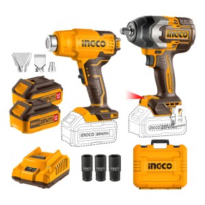 Kit Llave Impacto 850nm + Pis. Calor Brushless Cosli240489