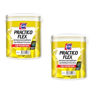 Membrana Liquida Practico Flex Con Poliuretano Elbex 20+20kg