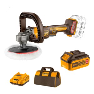 Lustra Pulidora 7pLG P20s C/1 Bat + Bolso Apli20181 Ingco