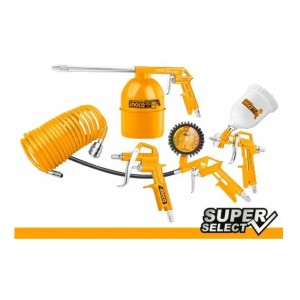 Kit Compresor Plastico Akt0053-1 5 Piezas Ingco