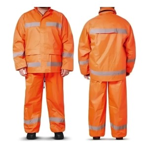 Equipo De Lluvia Secur Con Reflectivo Impermeable Oferta!