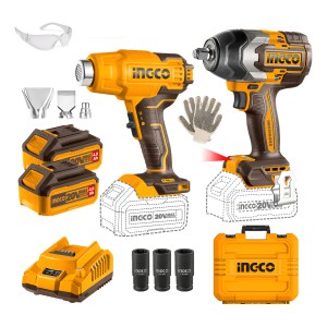 Kit Llave Impacto 850nm + Calor Brushless Cosli240489 L N F