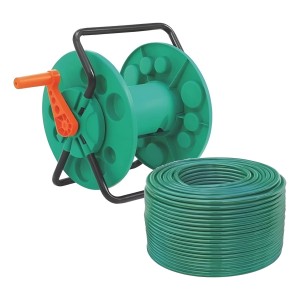 Enrollador Soporte Mas Manguera 30 Metros Tramontina