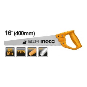 Serrucho 400mm Hhas48400 Ingco