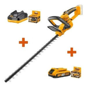 Corta Cerco 45cm A Bateria Ingco Chtli2001 + Bat. + Cargador