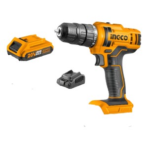 Taladro Atornillador Litio 20v Ingco 1 Bateria Cdli20024 Lnf