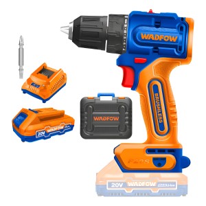 Atornillador 20v 50nm Brushless 2x Bat+carg Wadfow Wcdp552
