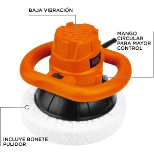 Lustradora Pulidora Orbital 240mm 120w Black + Decker Kp12k