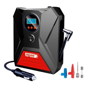 Compresor Inflador De Neumáticos Digital 12v C/luz Equus