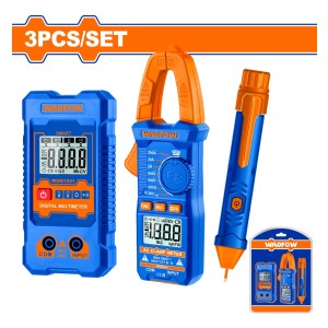Multímetro Y Pinza Amperimétrica Wadfow Wdm94011
