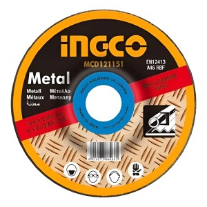 Disco Desbaste 9 Para Metal Ingco 6mm