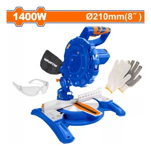 Sierra Ingletadora 8 210mm 1400w Wadfow Wxd151400 + Obs