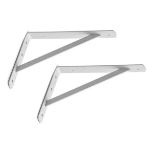 Escuadra Ménsula X 2 Unidades Reforzada 40 X 25 Cm Estante