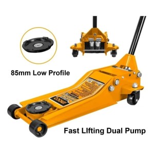 Gato Carro 3 Toneladas Doble Bomba Hfj304 Ingco