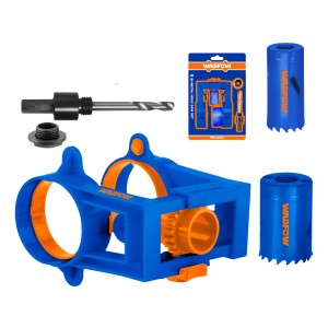 Set 4pcs Sierras Instalacion Cerraduras Guia Wadfow Wkj2404