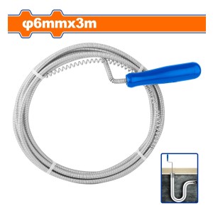 Flexible Limpiador De Cañerias 3m Wadfow Wdd2303