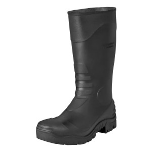 Bota De Lluvia Negra Larga Reforzada Truper Algodón 38 Al 44