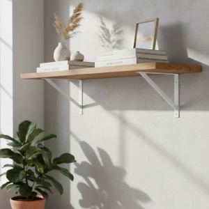 Ménsula Escuadra Hierro Reforzada 25 X 40 Cm Para Estantes