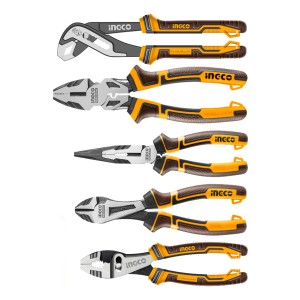 Set X 7 Pinzas Surtidas Herramientas Manuales Ingco Cos23036