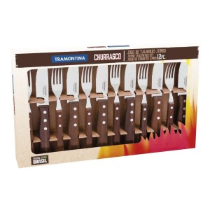 Juego De Cubiertos Asado 12 Piezas Jumbo Tramontina