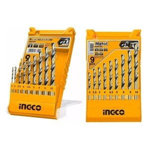 Set 9 Mechas Para Metal Ingco Akd1095 - Lnf