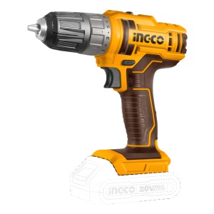 Taladro Inalámbrico 20v 10mm Ingco Sin Bat Ni Cag Cdli20 Lnf