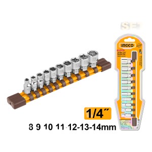 Juego De 10 Dados 1/4 Ingco Hkts14103 - L N F