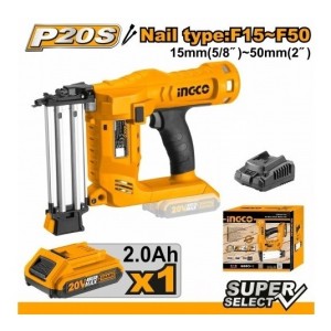 Clavadora 20v P20s Super Select Ingco Cbnli2016 - Lnf