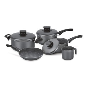 Juego Batería Ollas De Cocina Paris, 5 Piezas Tramontina