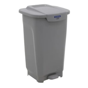 Tacho Contenedor Basura Peda Plástico Gris Tramontina 50lts