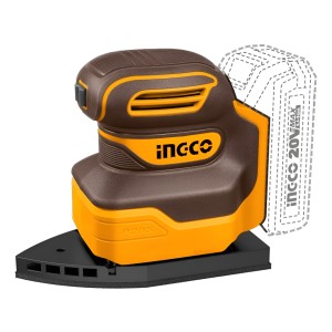 Lijadora Orbital Del A Batería S/bat Cpsli2014 Naranja Claro 50 Hz / 60 Hz