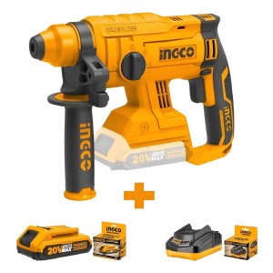 Rotomartillo Bateria 20v Ingco Crhli2201 + Bater. Y Cargad.