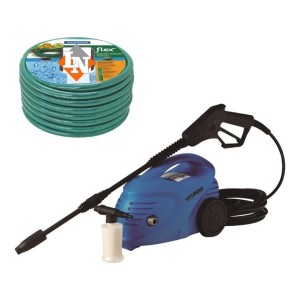 Hidrolavadora Eléctrica Hyundai Hyew66 De 1600w Con 120bar De Presión Máxima 220v