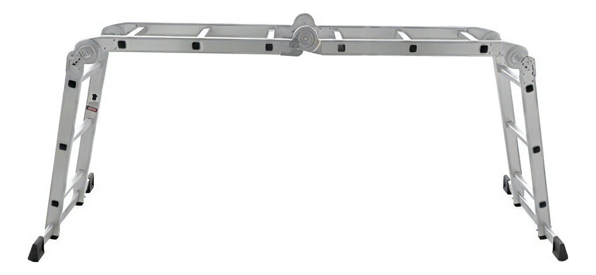 Escalera Multifuncion Aluminio 4 X 3 Articulada 12 Escalones - Imagen 4