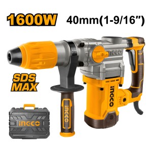 Rotomartillo 1600w 10j Sds Max Rh1600388 Ingco - L N F