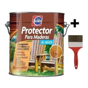 Protector De Maderas Al Agua Elbex 3.6l Natural