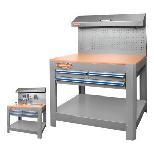 Banco Trabajo 3 Cajones + Base Madera Wadfow Wcs5a05