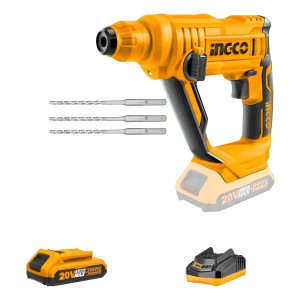 Rotomartillo A Bateria 20v Ingco Crhli1601 Bateria Y Carg.