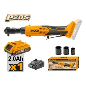 Llave Criquet A Batería Ingco 20v Cdrli206015 + Bat/carg Lnf