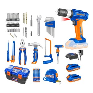 Kit Wadfow 119 Pcs Herramientas + Valija Wdbt1b119 - Lnf