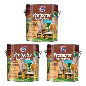 Protector Para Maderas Al Agua Elbex 3,l X 3 Und Lnf